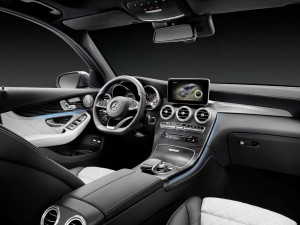 Mercedes-Benz GLC 350e 4MATIC, EDITION 1, Designo Leder Nappa Platinweiß Interieur Mercedes-Benz GLC 350 e 4MATIC, EDITION 1, Designo, Platinum White Interior