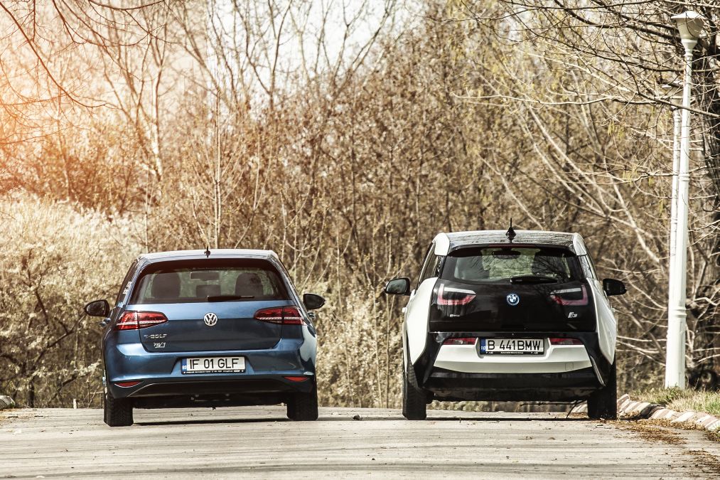 BMW i3 vs VW e-Golf