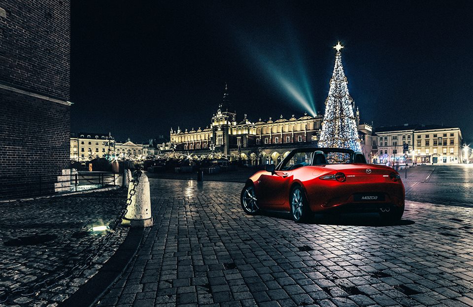 Rudolf Mazda MX-5 Craciun