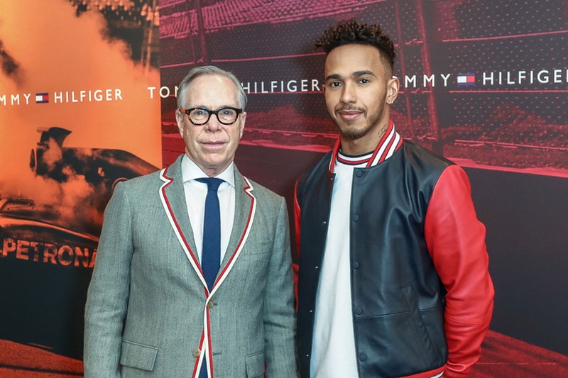 Lewis Hamilton Tommy Hilfiger