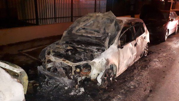 Piromanul 8 mașini incendiate