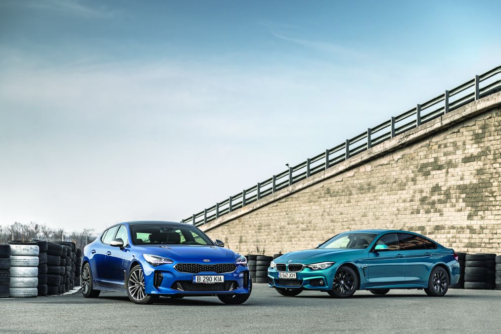 BMW 420d vs Kia Stinger