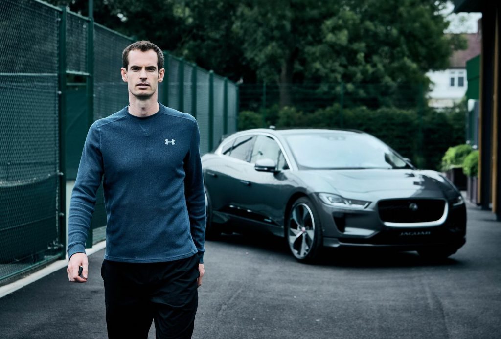 Andy Murray Jaguar I-Pace (1)