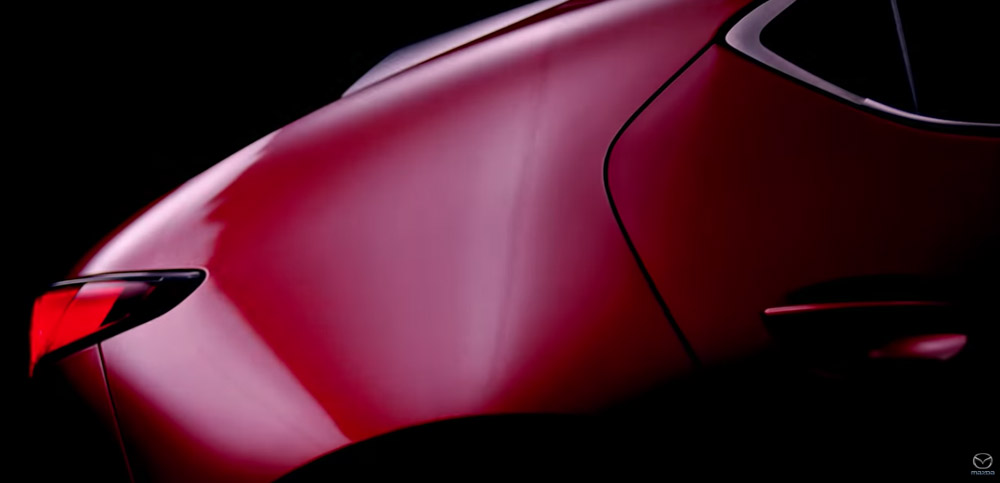 Primul teaser cu noua Mazda 3