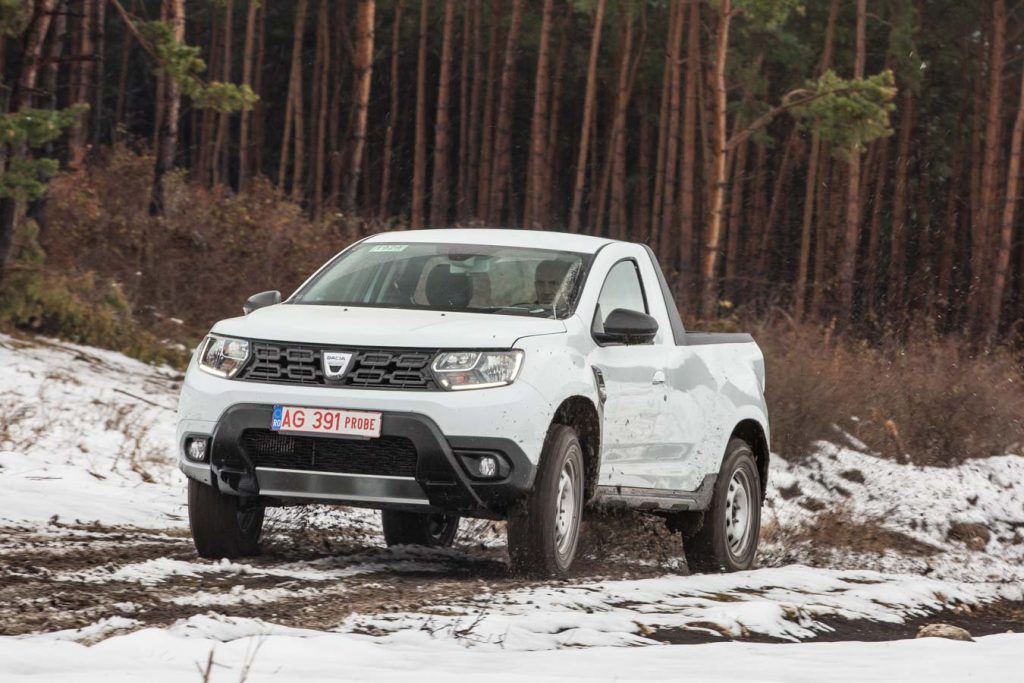 Test video în premieră mondială cu noua Dacia Duster pick-up