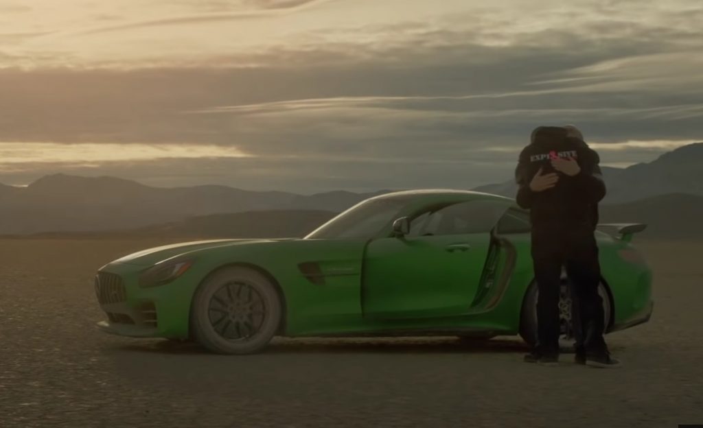 Mercedes-AMG GT R blind mechanic