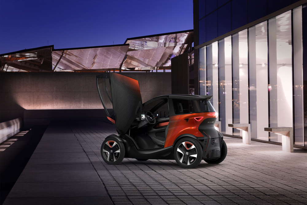 SEAT Minimo - un concept electric pregătit pentru piața de car sharing