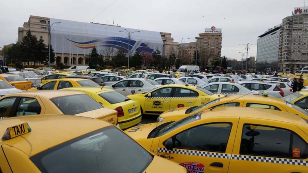 Piata Victoriei taximetristi