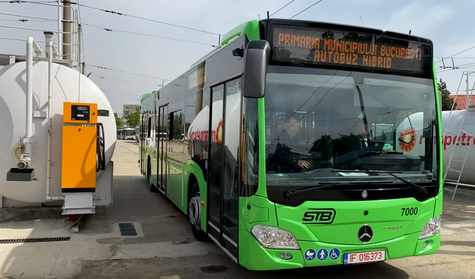 STB A Recepționat Primul Autobuz Mercedes-Benz Citaro Hybrid