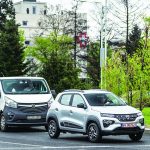 Dacia Spring prin oraș autoexpert.ro