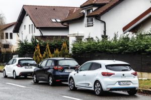 Honda Jazz eHEV vs Renault Clio E-Tech vs Toyota Yaris HYB autoexpert.ro