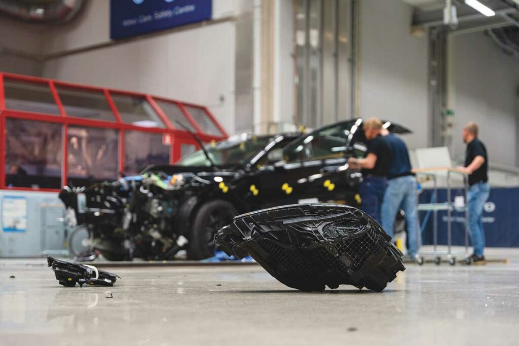 Crash test Volvo EX90 AutoExpert.ro